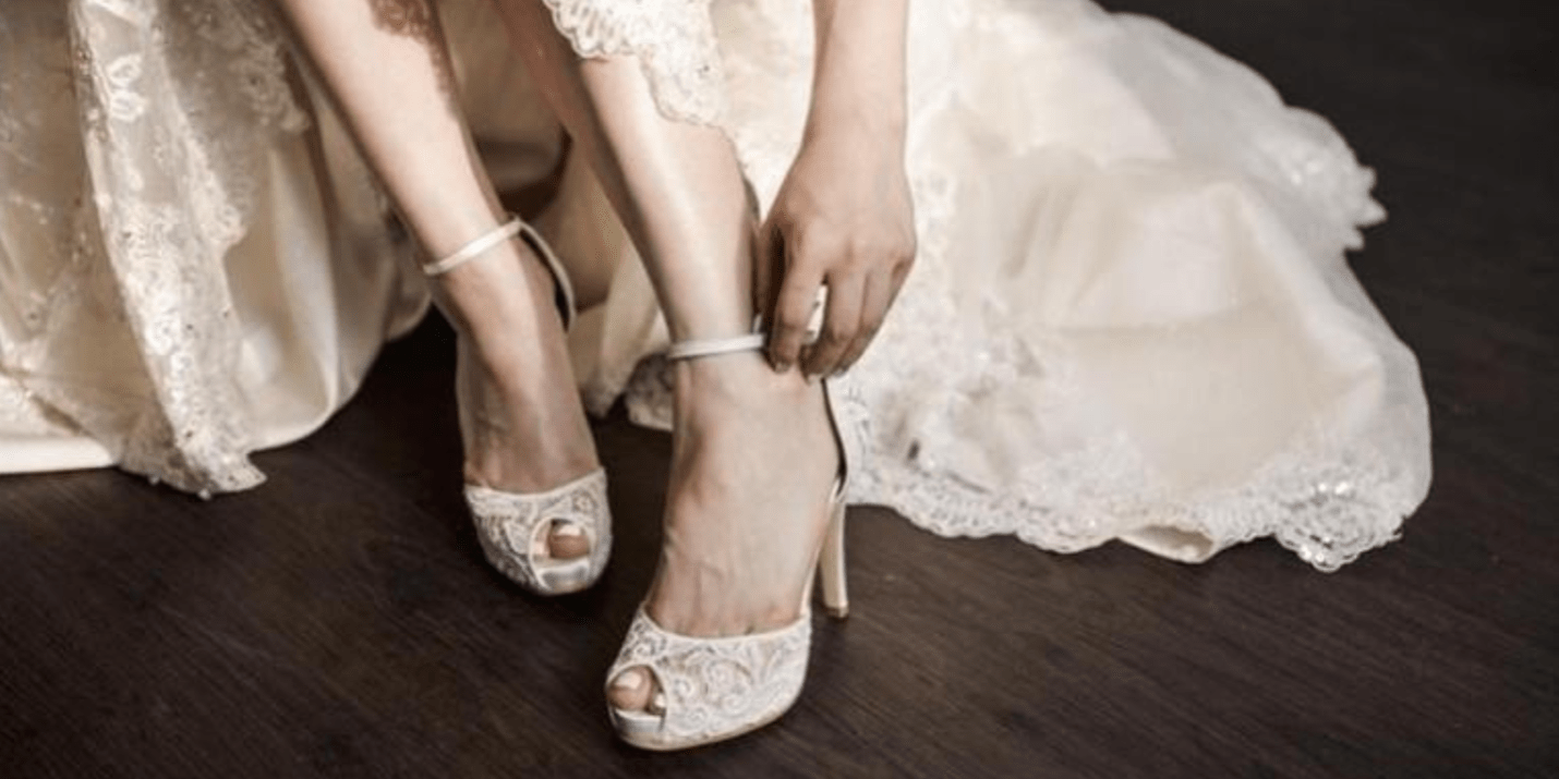 How to Style Lace Heels for Weddings and Special Events - Privileged