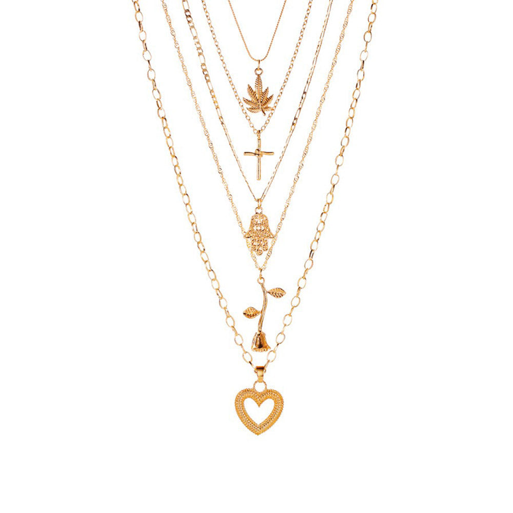 Happy Layered Necklace