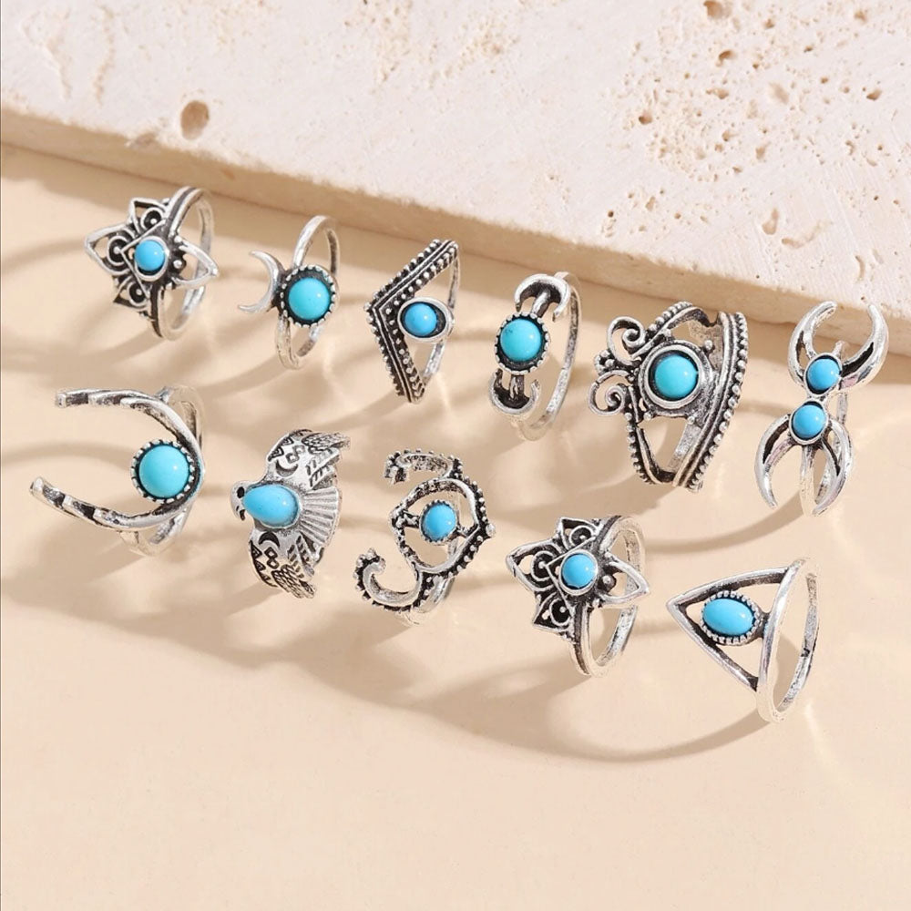 Mayan Rings Set