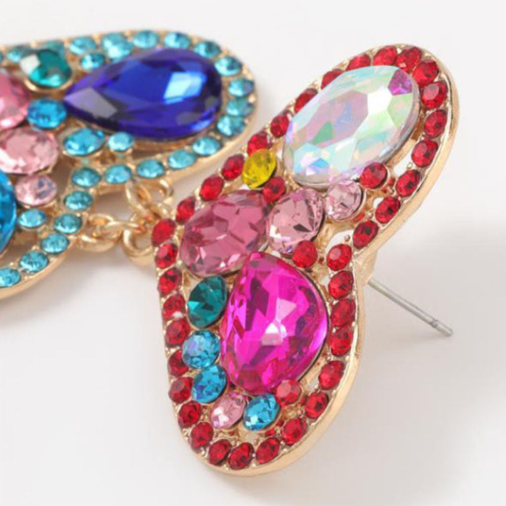 Triplets-Heart Earrings