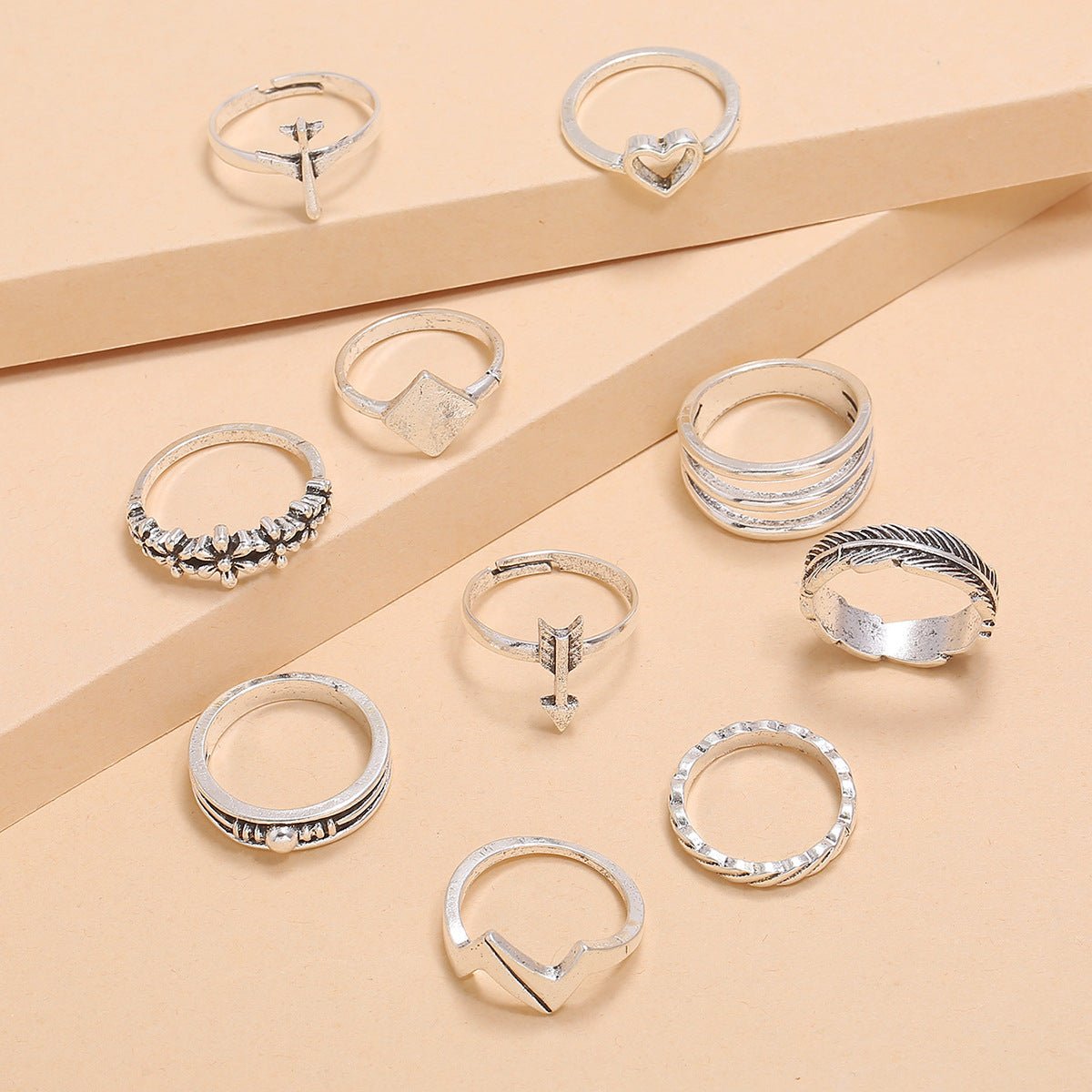 JewelryPrivilegedBoho-Chic Rings Set