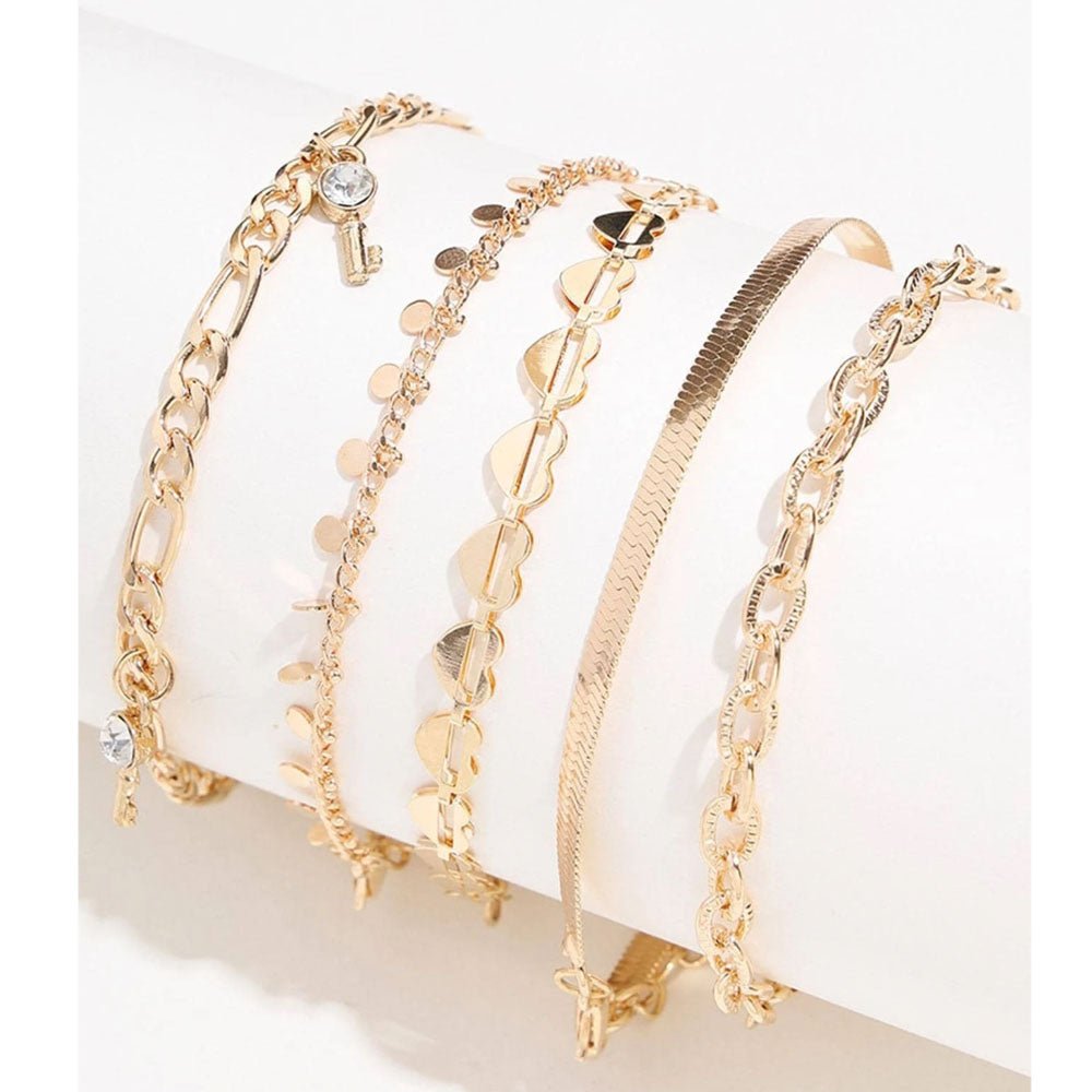 JewelryPrivilegedLocket Anklet