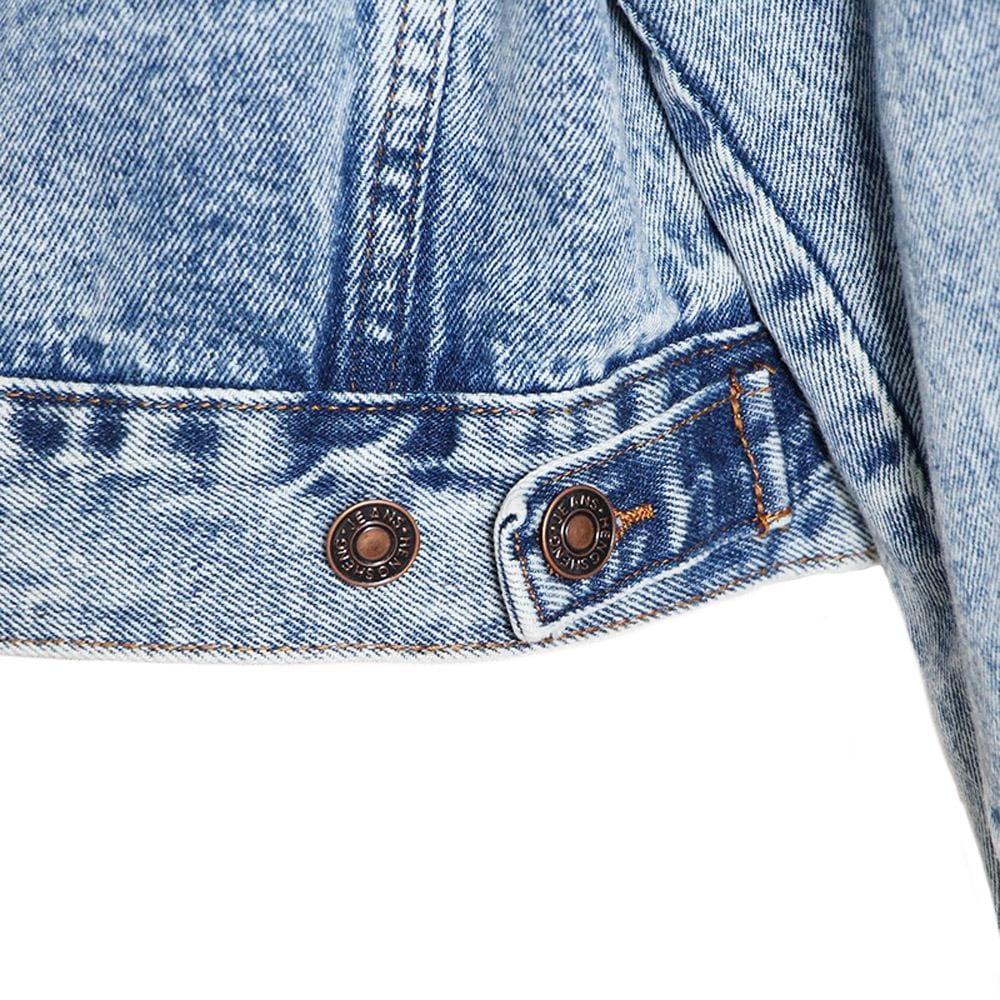 Frinjar Heart Fringe Denim Jacket - Privileged