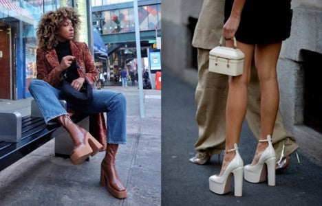 Autumn Trends You Can’t Miss: Chunky Platform Heels for This Season