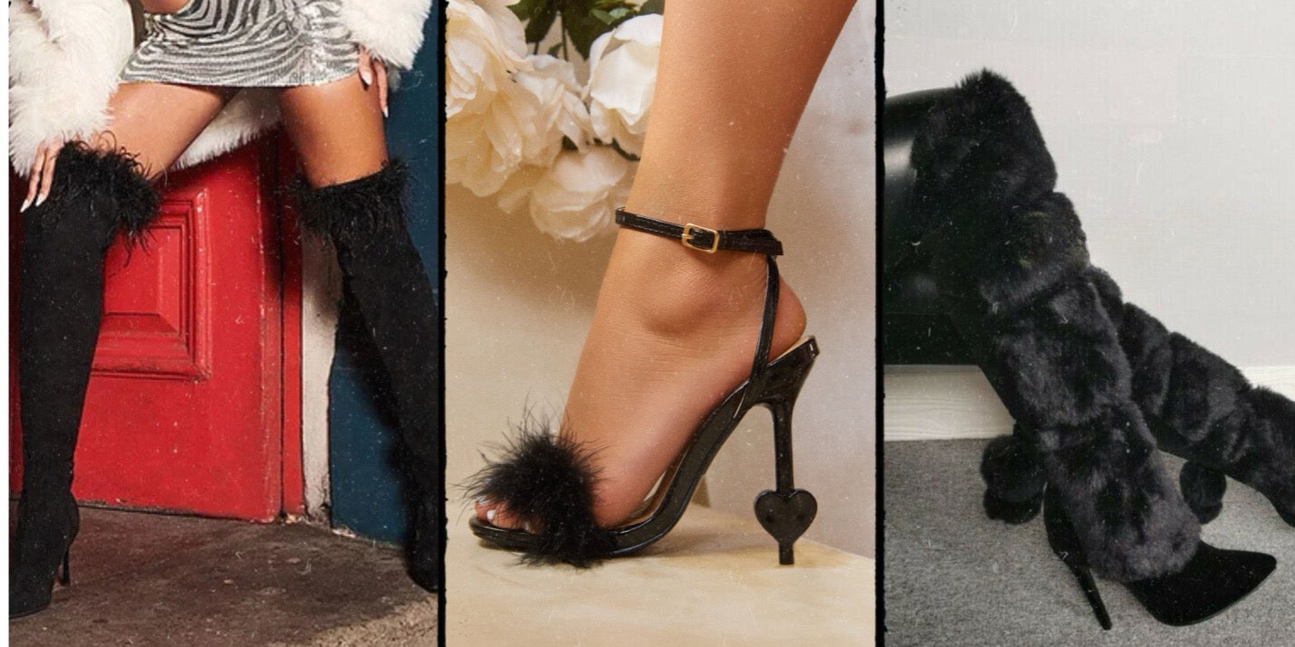 Cold Weather Chic: How Black Fur Heels Dominate Fall Fashion Week