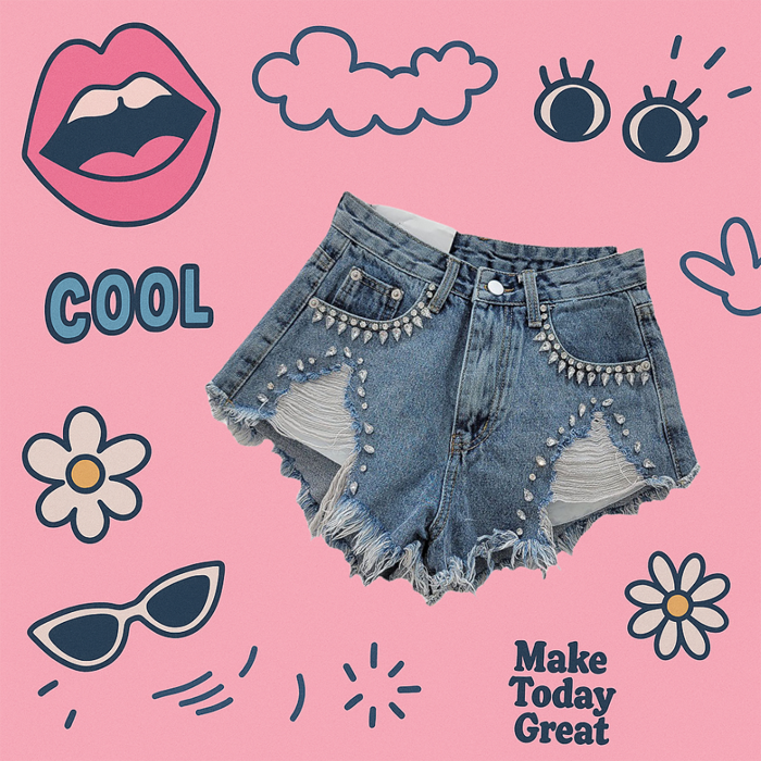 Annika Denim Shorts