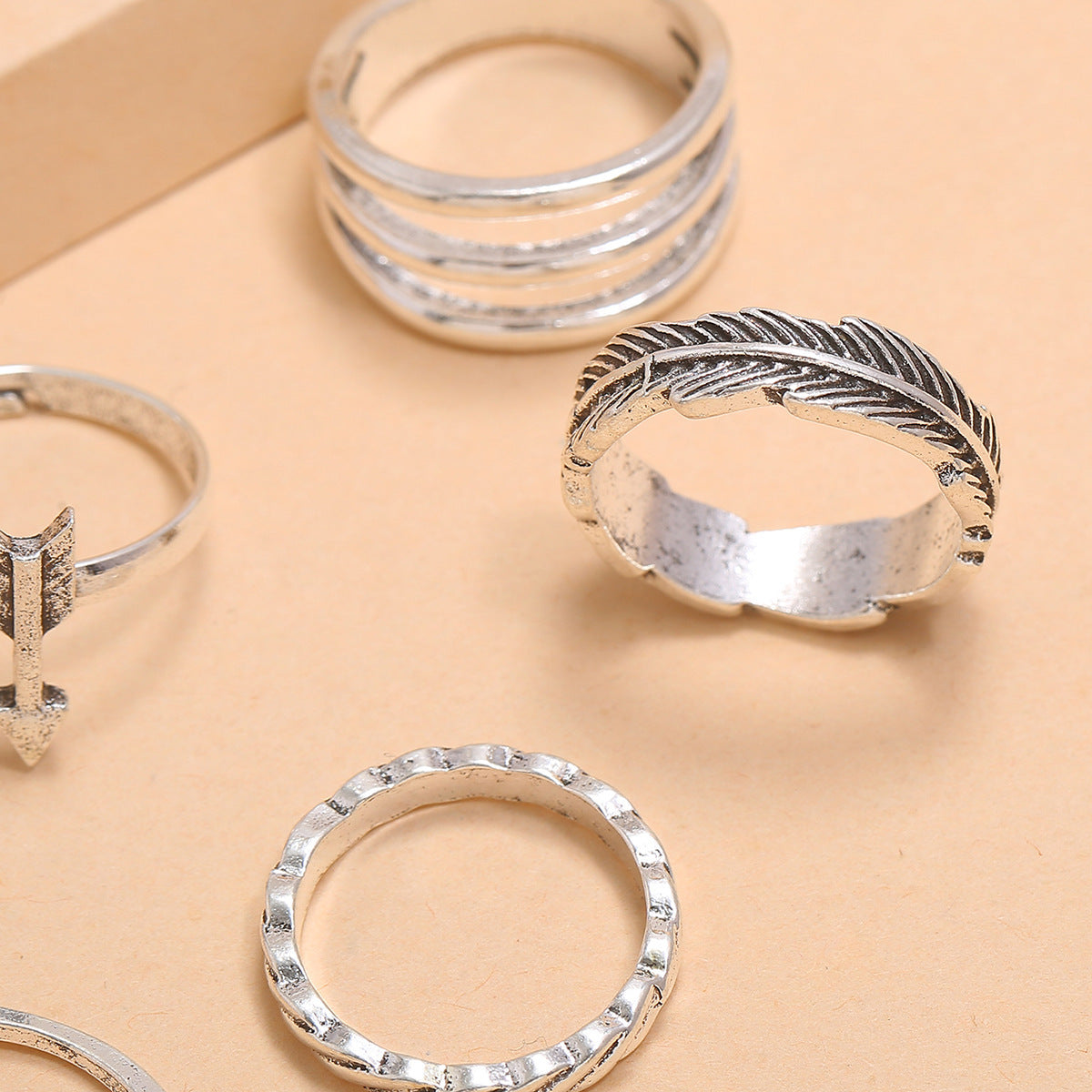 Boho-Chic Rings Set