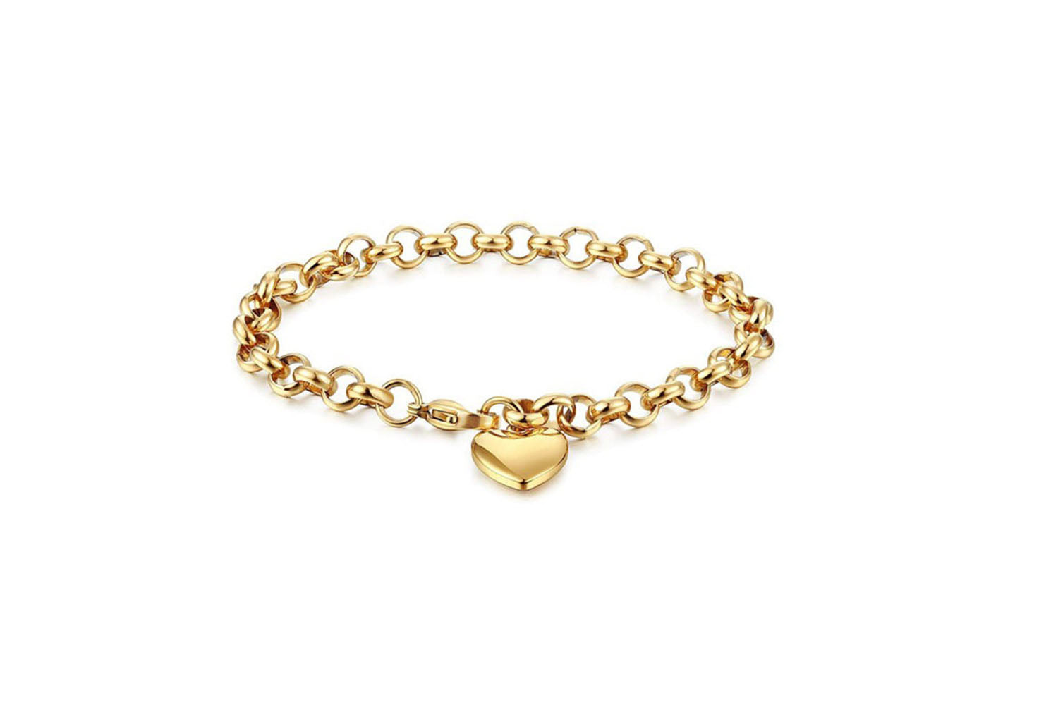 Cora Heart Chain Bracelet