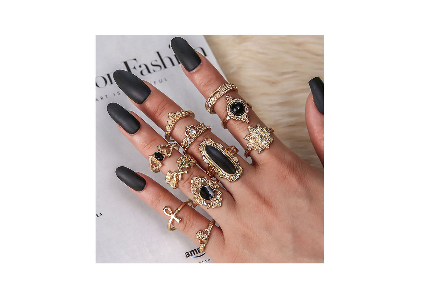 Pharaoh Rings Set