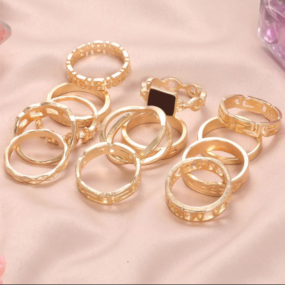 Zodiac Rings Set