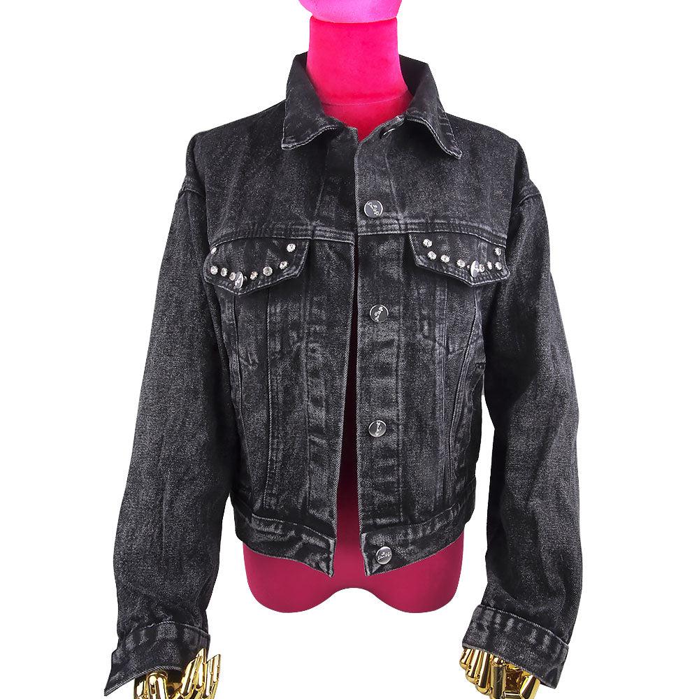 Frinjar Heart Fringe Denim Jacket