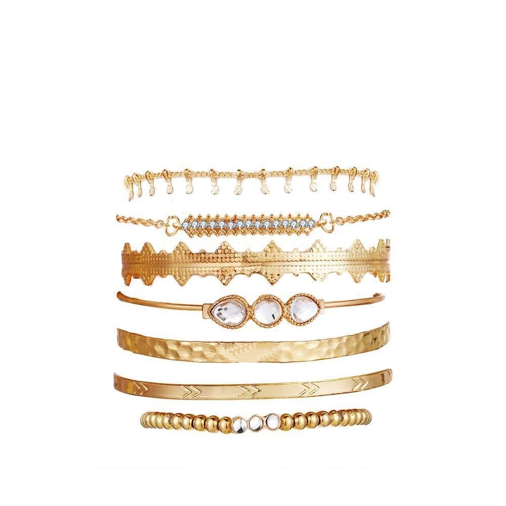 Mesmeri Layered Bracelets - Privileged