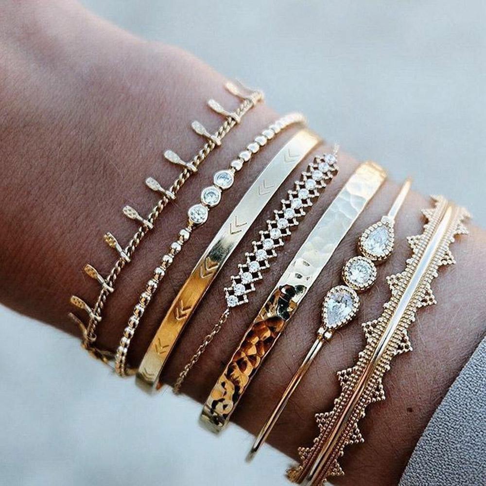 Mesmeri Layered Bracelets - Privileged