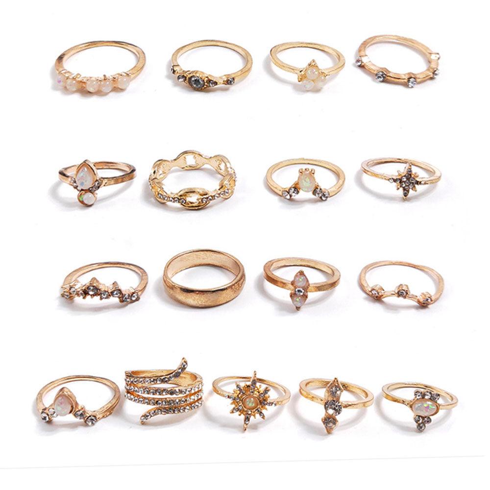 Opalescent Rings Set - Privileged